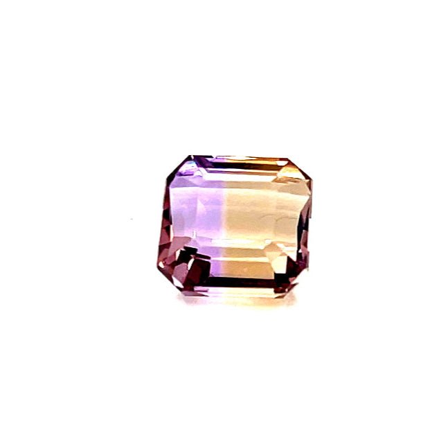 Natural Ametrine 5.34 ct – Purple/Yellow, Octagonal Cut, Untreated