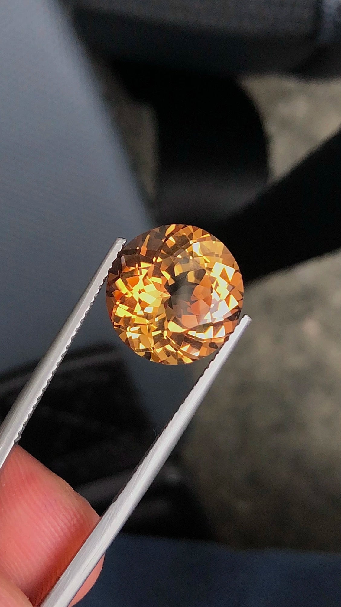 Natural Topaz 9.45 ct – Fancy Cut, Heat Treated