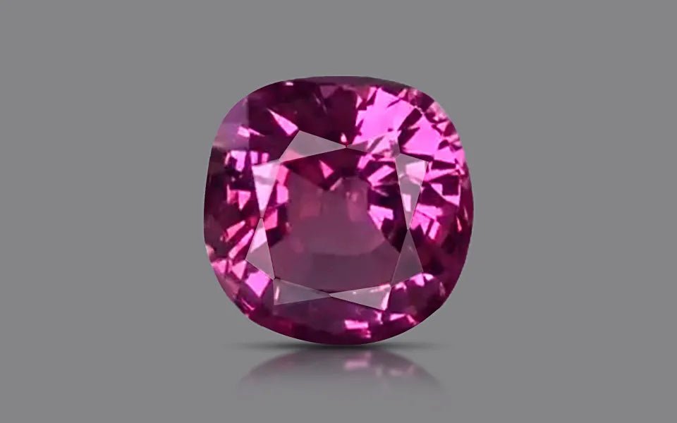 Natural Vivid Pink Spinel 7.12 ct – Cushion Cut, Untreated, Certified, Myanmar