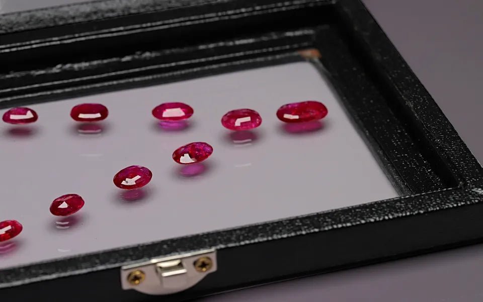 Ruby Layout from Mozambique - 27.07 ct