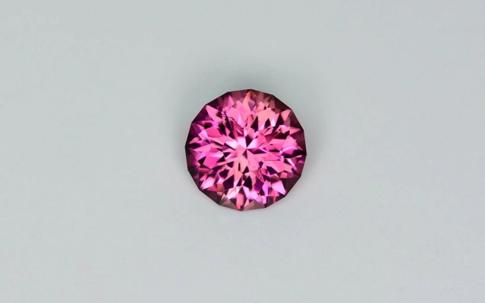 Tourmaline 3.13 ct – Pink, Round Cut, Untreated