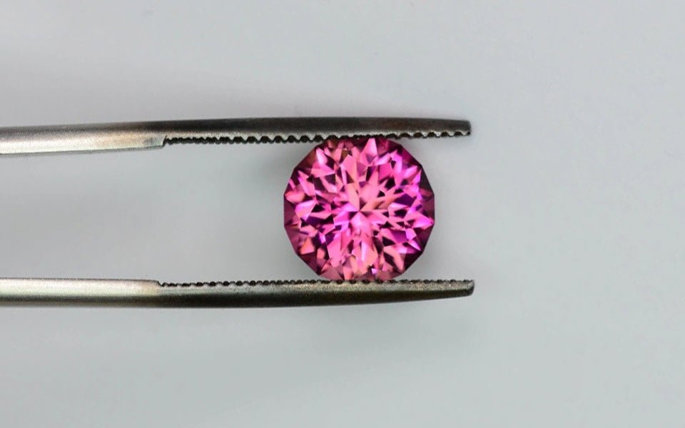 Tourmaline 3.13 ct – Pink, Round Cut, Untreated