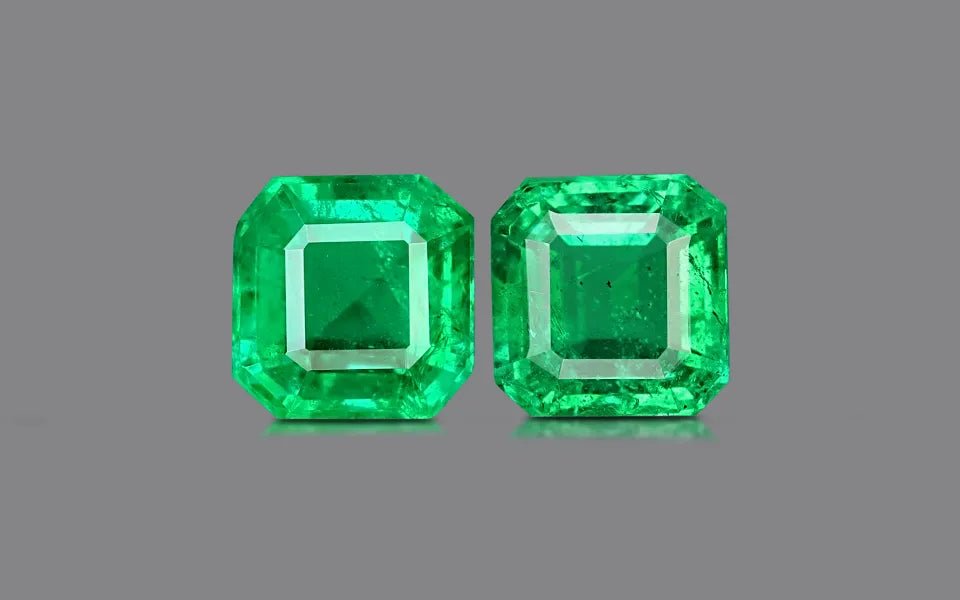 Zambia Emerald Pair - 5.01 ct