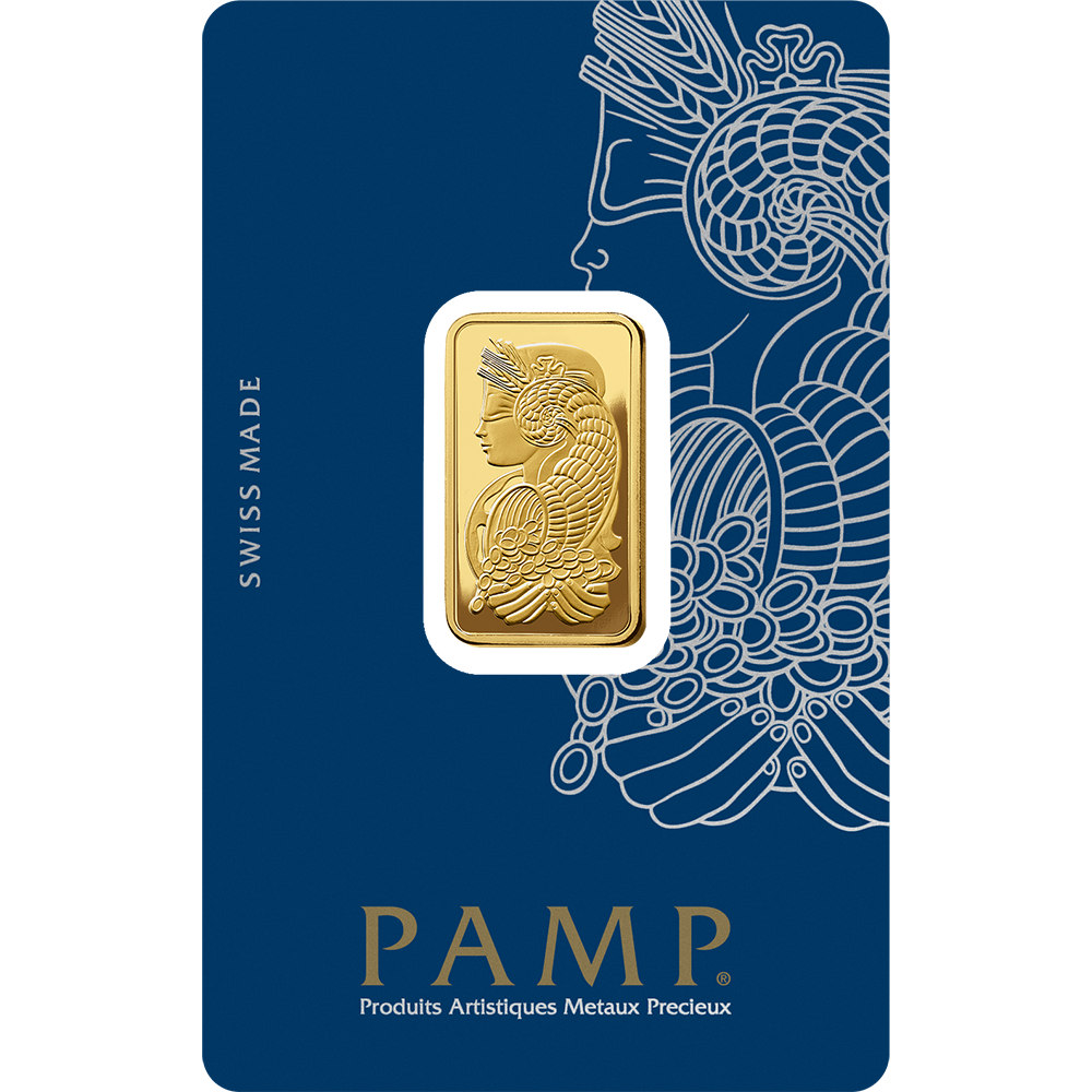 10 g Gold Minted Bar – PAMP Suisse (Lady Fortuna)